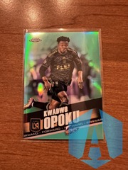 2022 Topps Chrome MLS #75 Kwadwo Opoku AQUA 005/299 Los Angeles FC